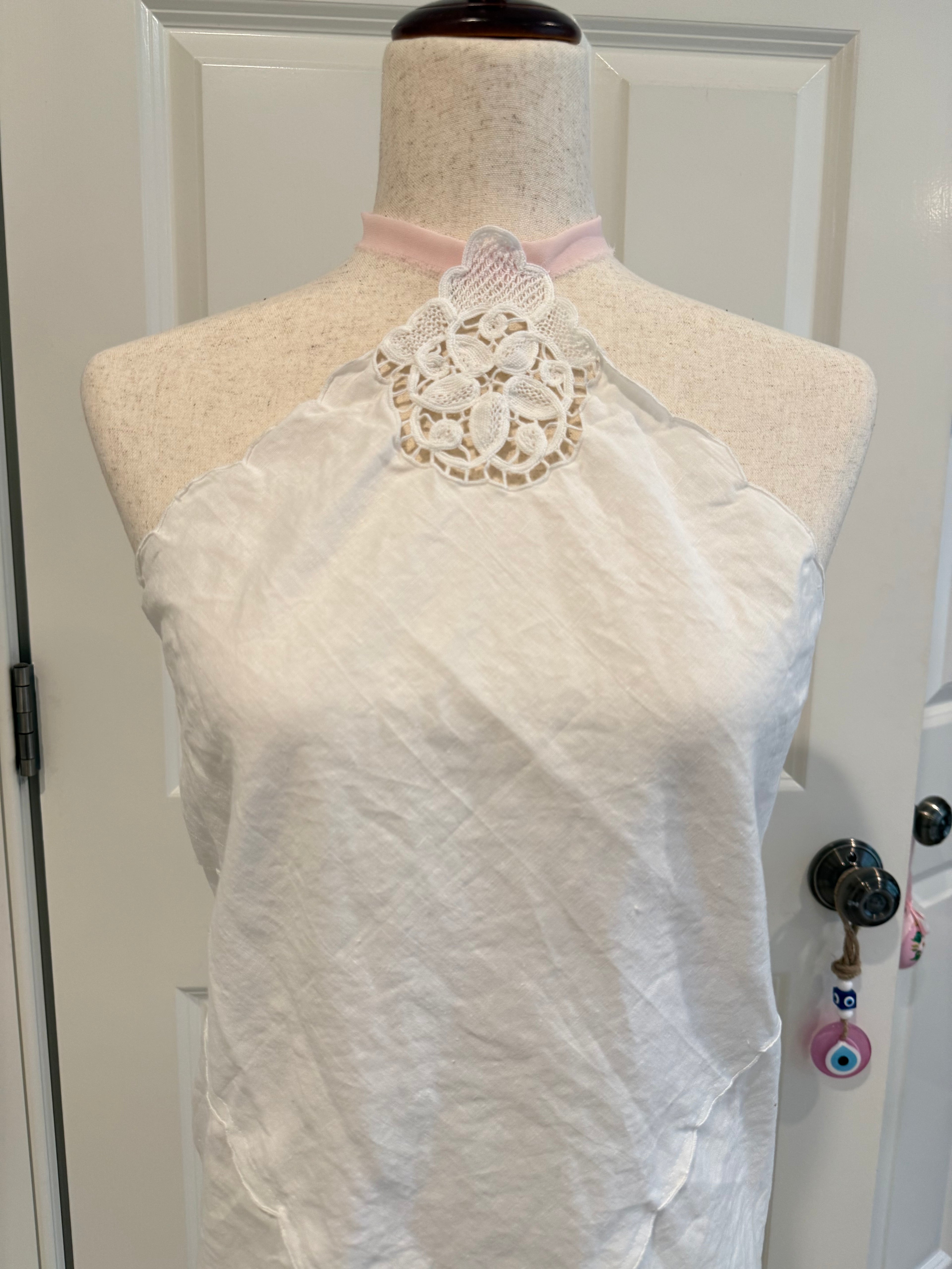Picnic Halter ~ Pink