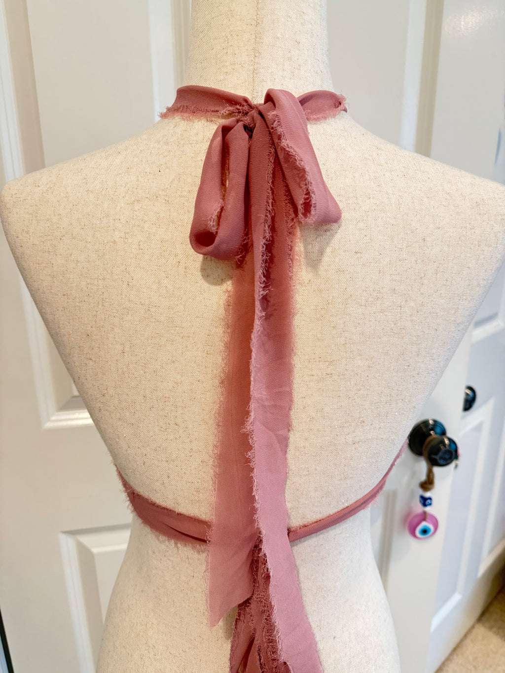 Mini Picnic Halter ~ Rose