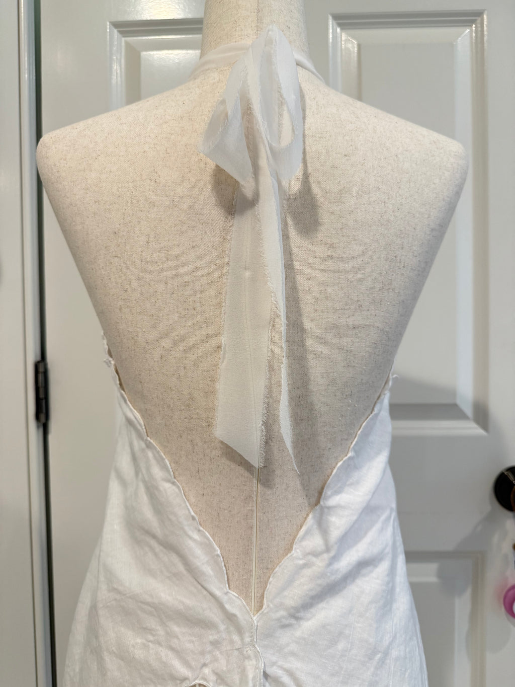 Picnic Halter ~ White